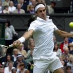 Wimbledon, Federer tombe de haut