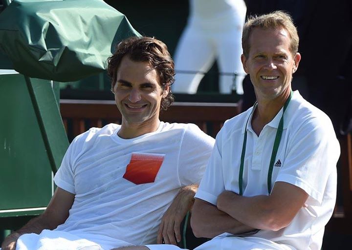 Roger Federer et Stefan Edberg, c’est fini