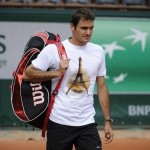 Roger Federer présent à Roland Garros