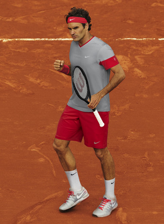 Roger Federer tenue nike roland garros 2014 