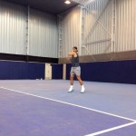 Rafael Nadal de nouveau à l’entraînement