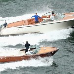 Federer et Hewitt sur des “speed boats”