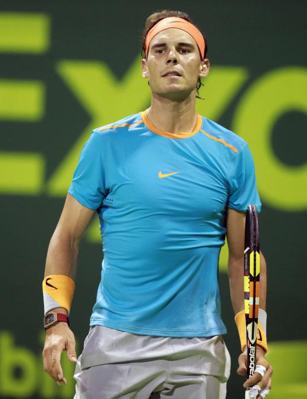 Rafael Nadal Doha 2015