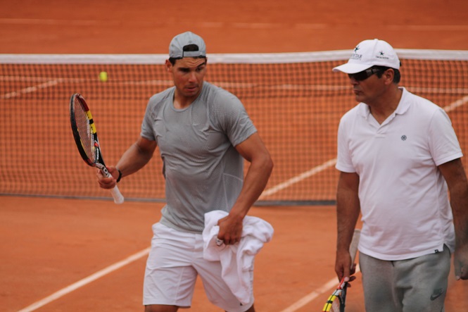 Rafael et Toni Nadal