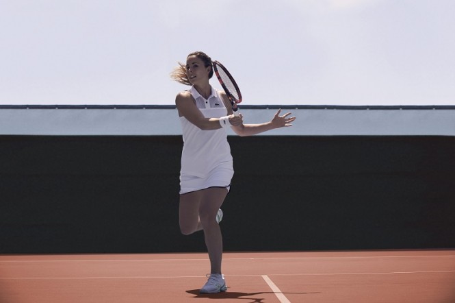 Tenue Alizé Cornet Roland-Garros 2015 