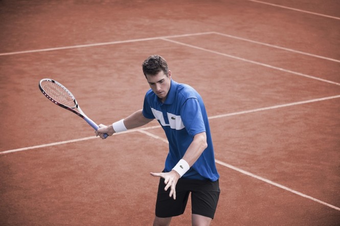 Tenue John Isner Roland-Garros 2015 ©Lacoste