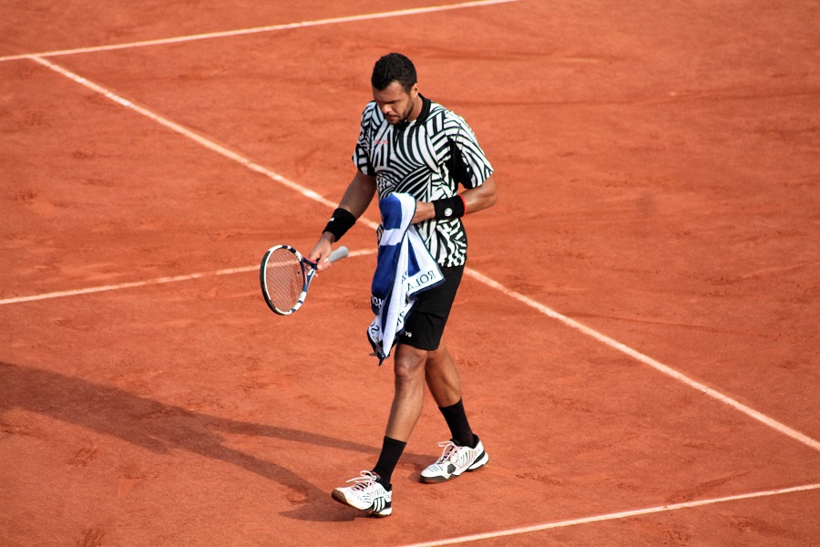 Jo-Wilfried Tsonga abandonne au 3e tour de Roland-Garros / ©SoTennis 