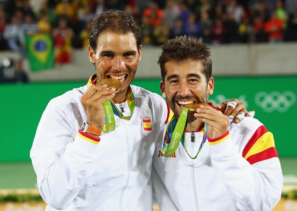Rafael Nadal et Marc Lopez remportent l'or en double /©GettyImages