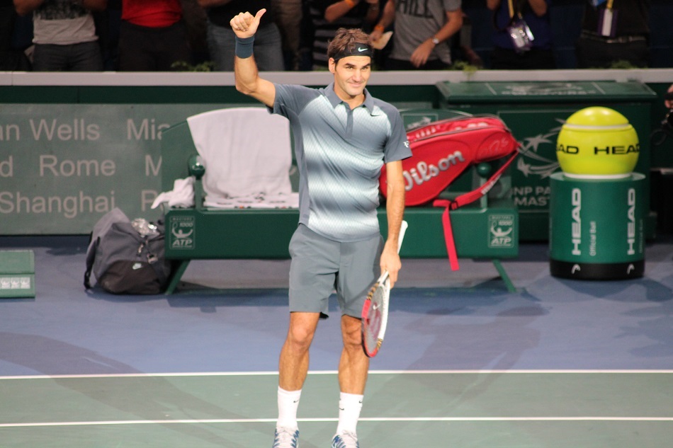 Roger Federer, absent à Bercy / ©SoTennis