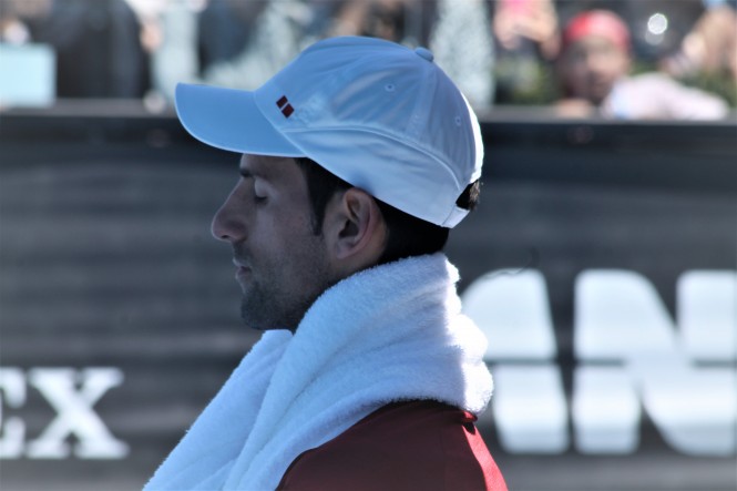 Novak Djokovic est en quête de sérénité/©SoTennis