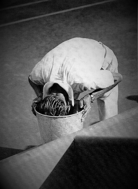 Lors de l'édition 1947 Roland-Garros est sous la canicule / ©Keystone-Eyedea