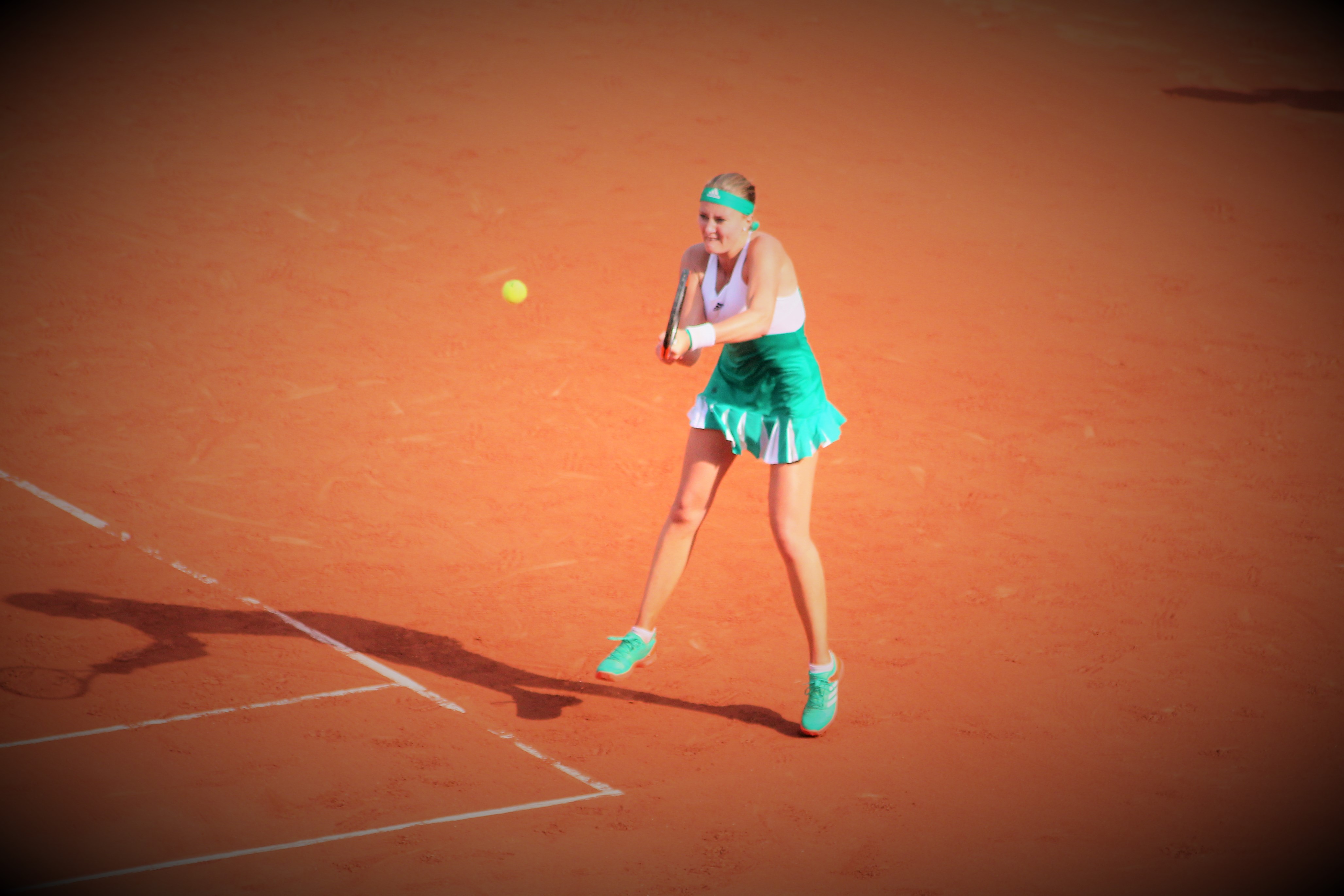 Kristina Mladenovic match Roland Garros
