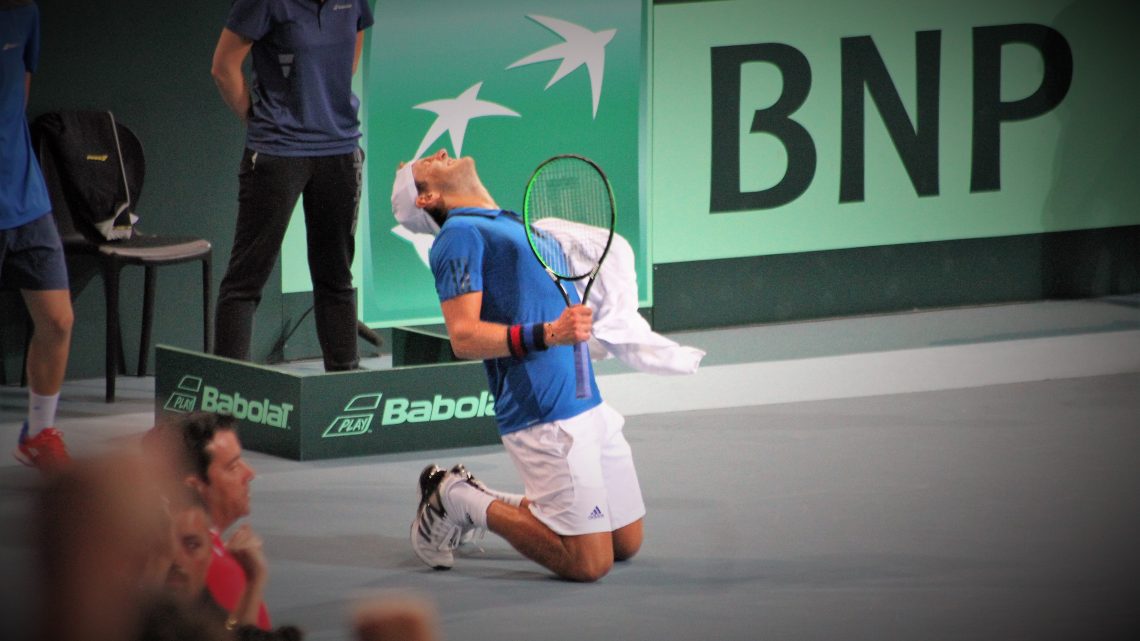 Lucas Pouille : «Un gros match de Coupe Davis»