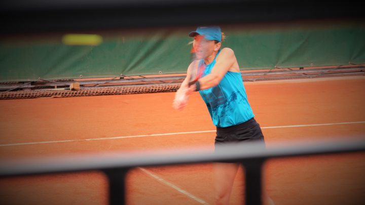 Simona Halep en a plein le dos