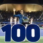 Roger  Federer, la centième rugissante