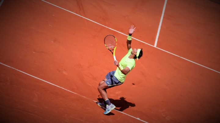Rafael Nadal, les pieds sur terre