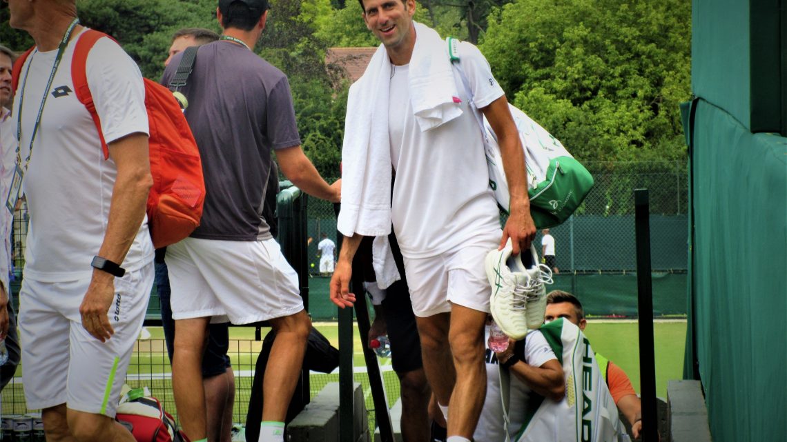 Novak Djokovic direct à Wimbledon