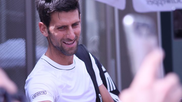 Novak Djokovic de retour à Doha