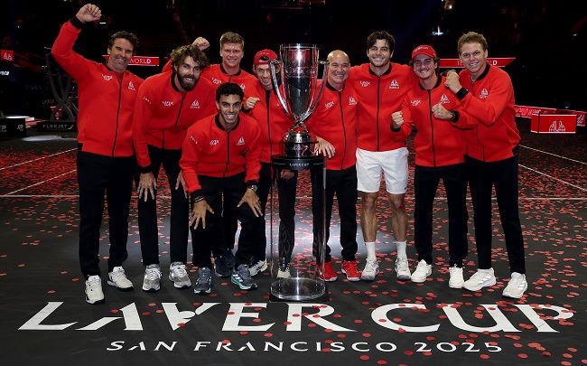 L’équipe monde remporte la Laver Cup 2025