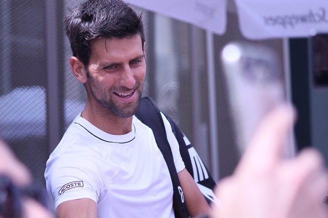 Novak Djokovic de retour à Adélaïde