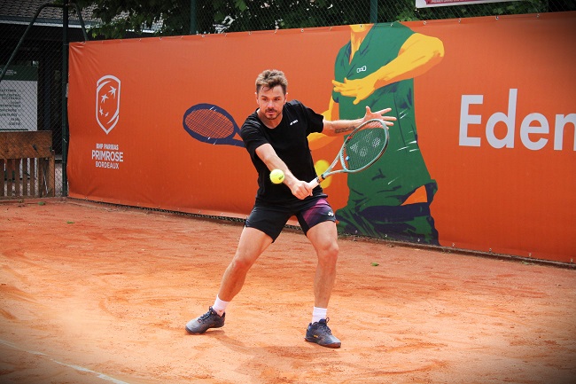 Stan Wawrinka dit stop