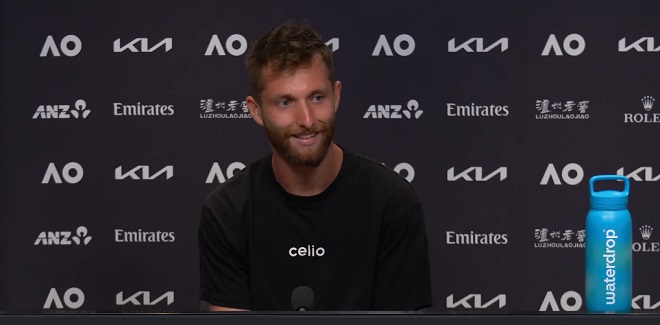 Corentin Moutet: «Je suis plutôt content de l’avoir géré de cette façon»