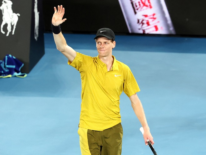 Jannik Sinner  : «J’ai eu de la chance»