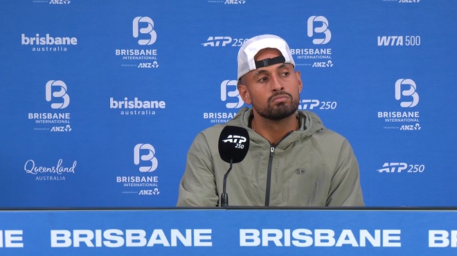 Nick Kyrgios : «Je veux juste aller sur le terrain et offrir un beau spectacle aux gens»