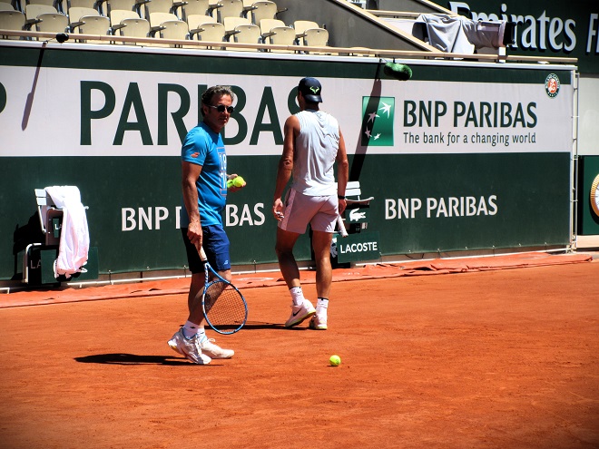 Giovanni Mpetshi Perricard entraîné par Francisco Roig