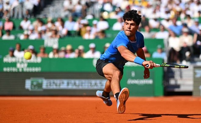 Carlos Alcaraz en finale à Monte-Carlo
