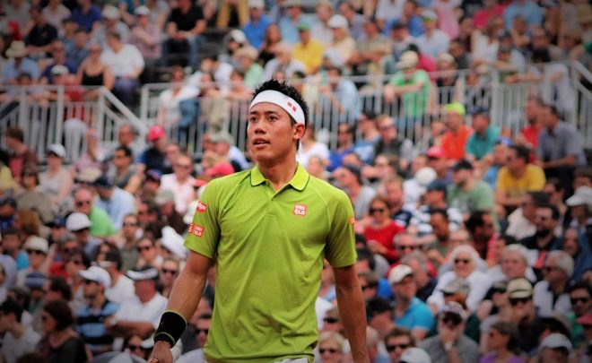 Kei Nishikori dit stop