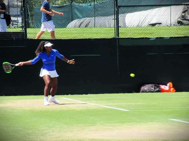 Serena Willimas de retour en simple à Wimbledon